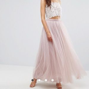 Blush Tulle Skirt